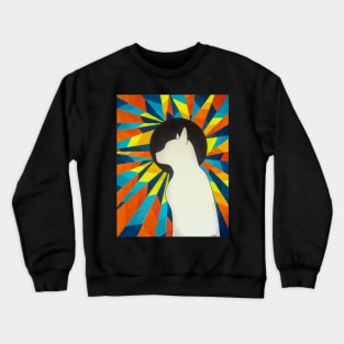 Enlightened Cat Crewneck Sweatshirt